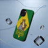 Brazil Premium Phone Case — "O Maior Do Mundo" Jaguar Design (Magnetic · Impact-Resistant)