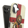 England Premium Phone Case — "We Own It" Lion Design (Magnetic · Impact-Resistant)