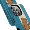 Argentina Premium Phone Case — "Tres Estrellas" Capybara Design (Magnetic · Impact-Resistant)