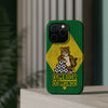Brazil Premium Phone Case — "O Maior Do Mundo" Jaguar Design (Magnetic · Impact-Resistant)