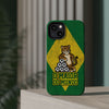 Brazil Premium Phone Case — "O Maior Do Mundo" Jaguar Design (Magnetic · Impact-Resistant)