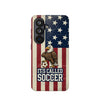 USA Premium Phone Case — "It's Called Soccer" Eagle Design (Magnetic · Impact-Resistant)