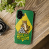 Brazil Premium Phone Case — "O Maior Do Mundo" Jaguar Design (Magnetic · Impact-Resistant)