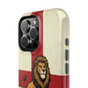 England Premium Phone Case — "We Own It" Lion Design (Magnetic · Impact-Resistant)