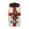 England Premium Phone Case — "We Own It" Lion Design (Magnetic · Impact-Resistant)