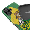 Brazil Premium Phone Case — "O Maior Do Mundo" Jaguar Design (Magnetic · Impact-Resistant)