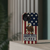 USA Premium Phone Case — "It's Called Soccer" Eagle Design (Magnetic · Impact-Resistant)