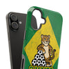Brazil Premium Phone Case — "O Maior Do Mundo" Jaguar Design (Magnetic · Impact-Resistant)