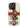 England Premium Phone Case — "We Own It" Lion Design (Magnetic · Impact-Resistant)