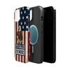 USA Premium Phone Case — "It's Called Soccer" Eagle Design (Magnetic · Impact-Resistant)