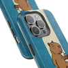 Argentina Premium Phone Case — "Tres Estrellas" Capybara Design (Magnetic · Impact-Resistant)