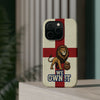 England Premium Phone Case — "We Own It" Lion Design (Magnetic · Impact-Resistant)