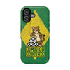 Brazil Premium Phone Case — "O Maior Do Mundo" Jaguar Design (Magnetic · Impact-Resistant)