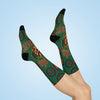 Mexico Premium Socks — "Más" Luchador Soccer Crew