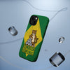 Brazil Premium Phone Case — "O Maior Do Mundo" Jaguar Design (Magnetic · Impact-Resistant)