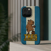 Argentina Premium Phone Case — "Tres Estrellas" Capybara Design (Magnetic · Impact-Resistant)