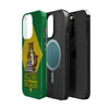 Brazil Premium Phone Case — "O Maior Do Mundo" Jaguar Design (Magnetic · Impact-Resistant)
