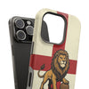 England Premium Phone Case — "We Own It" Lion Design (Magnetic · Impact-Resistant)