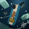 Argentina Premium Phone Case — "Tres Estrellas" Capybara Design (Magnetic · Impact-Resistant)