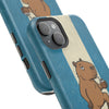 Argentina Premium Phone Case — "Tres Estrellas" Capybara Design (Magnetic · Impact-Resistant)