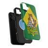 Brazil Premium Phone Case — "O Maior Do Mundo" Jaguar Design (Magnetic · Impact-Resistant)