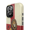 England Premium Phone Case — "We Own It" Lion Design (Magnetic · Impact-Resistant)