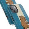 Argentina Premium Phone Case — "Tres Estrellas" Capybara Design (Magnetic · Impact-Resistant)