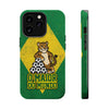 Brazil Premium Phone Case — "O Maior Do Mundo" Jaguar Design (Magnetic · Impact-Resistant)