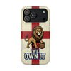 England Premium Phone Case — "We Own It" Lion Design (Magnetic · Impact-Resistant)