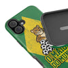 Brazil Premium Phone Case — "O Maior Do Mundo" Jaguar Design (Magnetic · Impact-Resistant)