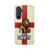England Premium Phone Case — "We Own It" Lion Design (Magnetic · Impact-Resistant)