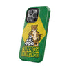 Brazil Premium Phone Case — "O Maior Do Mundo" Jaguar Design (Magnetic · Impact-Resistant)