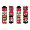 England Premium Socks — "Game's Gone" Fox Soccer Crew
