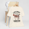 Late Night Ramen Run Tee — "Est. 2AM"