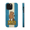 Argentina Premium Phone Case — "Tres Estrellas" Capybara Design (Magnetic · Impact-Resistant)