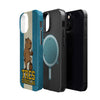 Argentina Premium Phone Case — "Tres Estrellas" Capybara Design (Magnetic · Impact-Resistant)