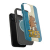 Argentina Premium Phone Case — "Tres Estrellas" Capybara Design (Magnetic · Impact-Resistant)