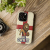 England Premium Phone Case — "We Own It" Lion Design (Magnetic · Impact-Resistant)