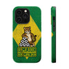 Brazil Premium Phone Case — "O Maior Do Mundo" Jaguar Design (Magnetic · Impact-Resistant)