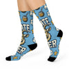 Argentina Premium Socks — "Debate Over" GOAT Mascot Crew