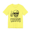 Coffee First Skull Tee — "Kaffi"