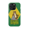 Brazil Premium Phone Case — "O Maior Do Mundo" Jaguar Design (Magnetic · Impact-Resistant)