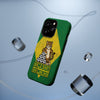 Brazil Premium Phone Case — "O Maior Do Mundo" Jaguar Design (Magnetic · Impact-Resistant)