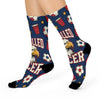 USA Premium Socks — "Called It" Eagle Team Spirit Crew