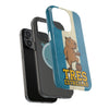 Argentina Premium Phone Case — "Tres Estrellas" Capybara Design (Magnetic · Impact-Resistant)