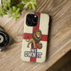 England Premium Phone Case — "We Own It" Lion Design (Magnetic · Impact-Resistant)