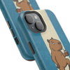 Argentina Premium Phone Case — "Tres Estrellas" Capybara Design (Magnetic · Impact-Resistant)