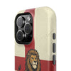 England Premium Phone Case — "We Own It" Lion Design (Magnetic · Impact-Resistant)