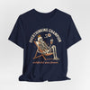 Overthinking Champion Tee — "Undefeated Since Forever"
