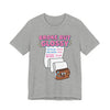 Overdraft Glam Tee — "Broke But Glossy"